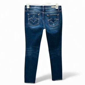 REROCK For EXPRESS mid rise skinny jeans size 10R